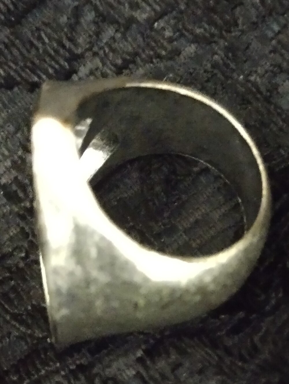 Rare Vintage Antique Style Heart Peace Sign Ring - Picture 14 of 14